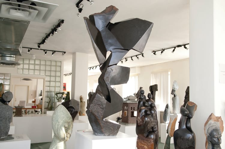 Zimbabwe Sculpture Show Beautifies CAMBA Houses