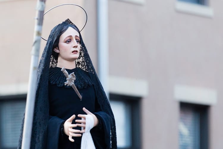 Carroll Gardens Good Friday Procession In Photos