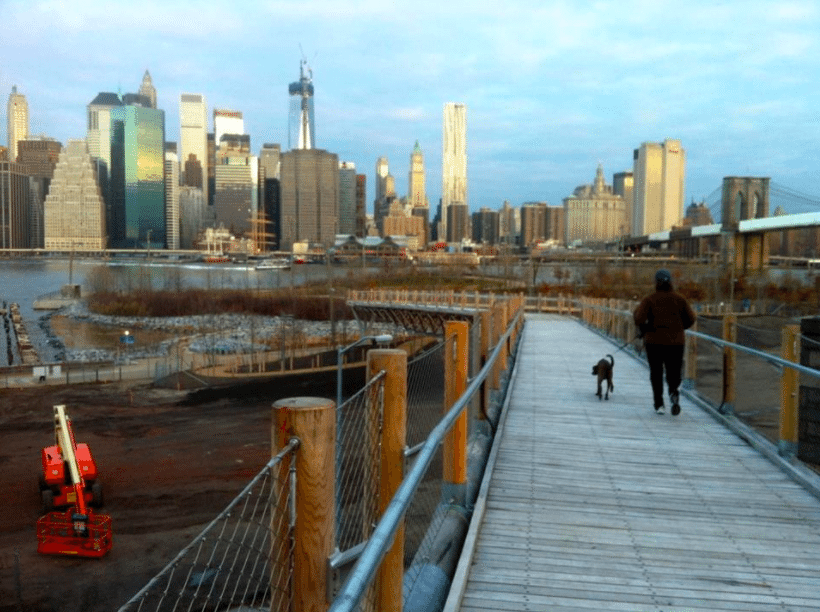 Squibb Park Bridge Bounces Back Wednesday, April 19