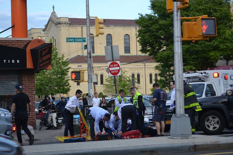 Crash At ‘Crazy’ Midwood Intersection; Locals Point To New Median