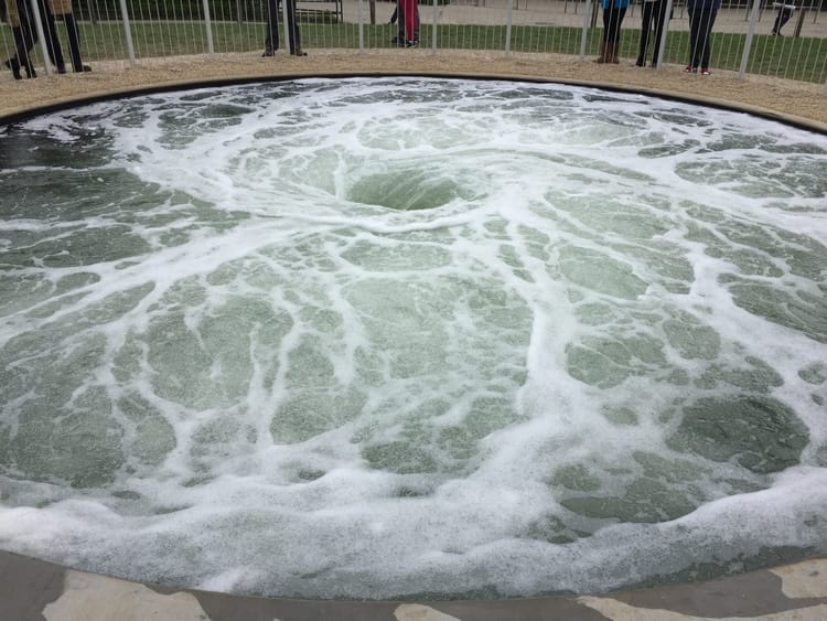 Check Out Anish Kapoor’s Swirling Vortex At Brooklyn Bridge Park [Video]