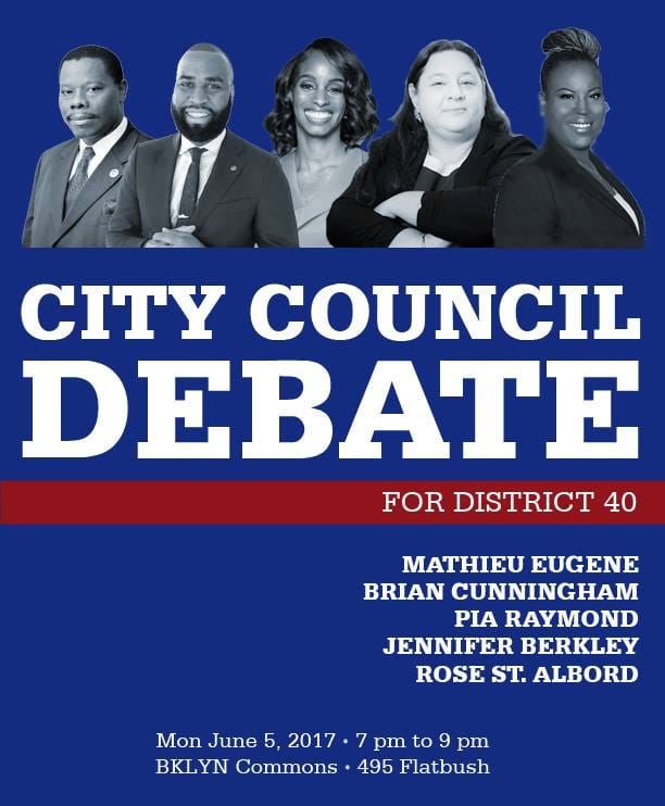 40th City Council Debate This Monday at 7pm – Submit Your Questions