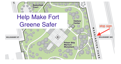 Fort Greene Residents Petition For A Stop Sign At Willoughby & Washington Park