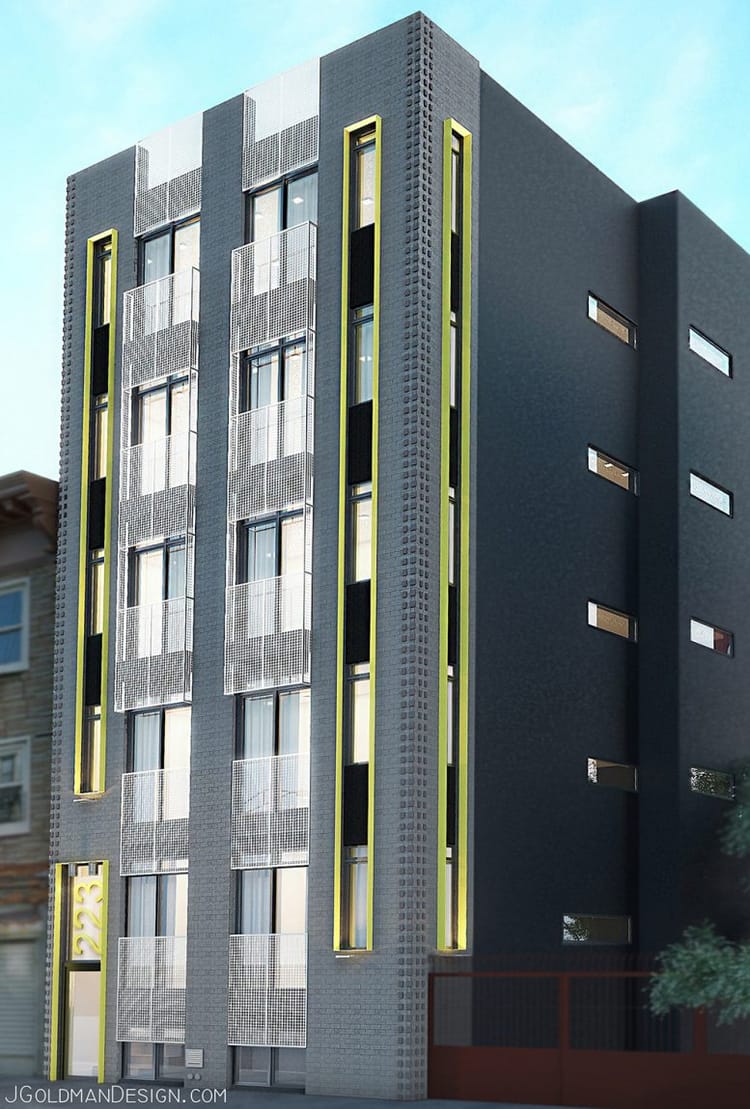 Design Revealed for Williamsburg Apartment Building