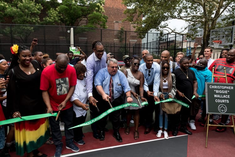 Clinton Hill Basketball Courts Named After Christopher “Biggie” Wallace