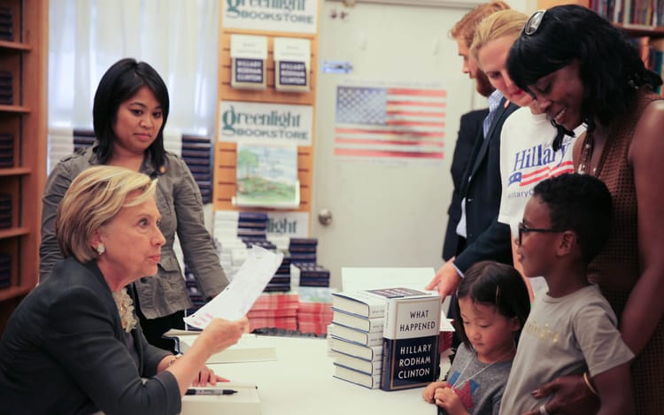 Clinton Book Signing a Family Affair