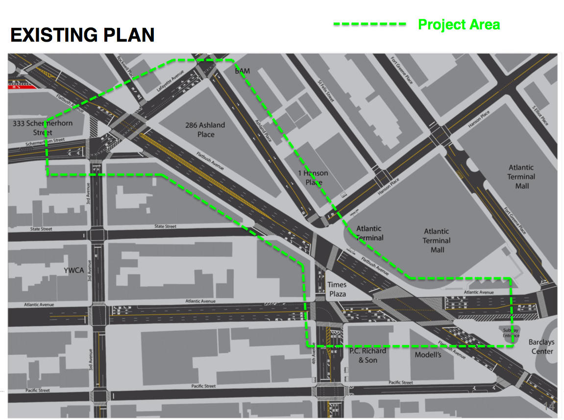 DOT To Begin Pedestrian Safety Improvements For Atlantic/Flatbush Intersection This Fall