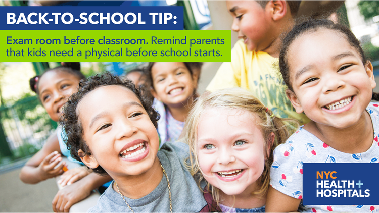 10 Tips for Back-to-School Health From NYC Health + Hospitals/Coney Island