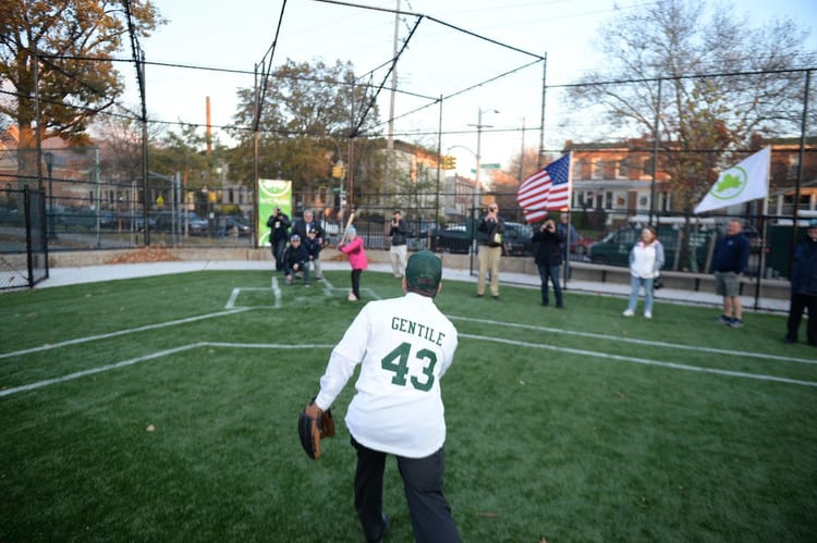 Play Ball! McKinley Park’s Newly Renovated Baseball Field Opens