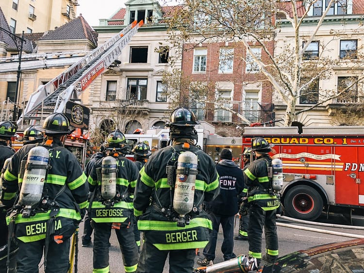 FDNY Respond To Fire At Prospect Park West Home Saturday Afternoon [PHOTOS]