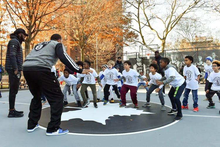 New Boerum Hill Basketball Courts Honor Slain Teen