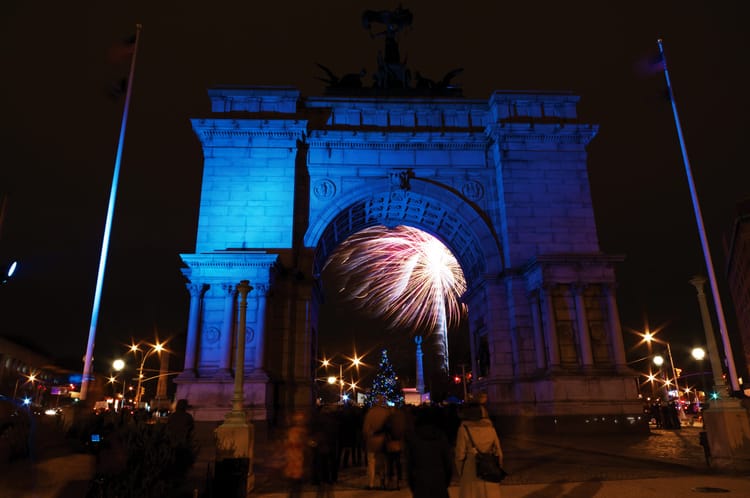 New Year’s Eve Fireworks in Prospect Park