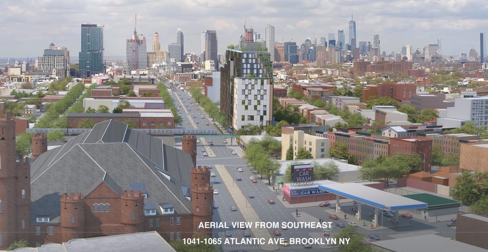 Another 17-Story Building Proposed for Atlantic Avenue, Near Franklin Ave. Shuttle, This Time in CB 3