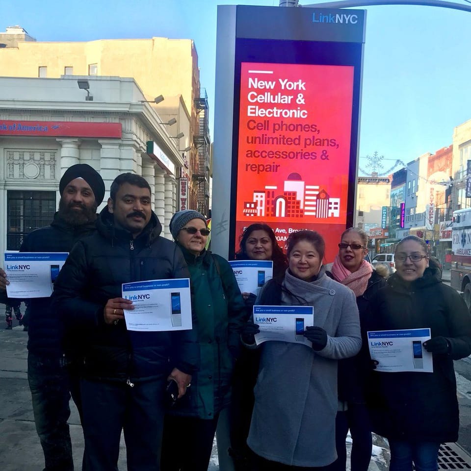 LinkNYC Boosts Local Businesses With Free Advertising