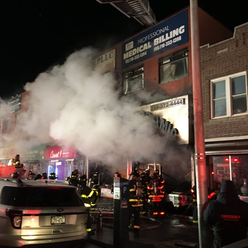 Bath Beach Fire A Blow To Local Businesses