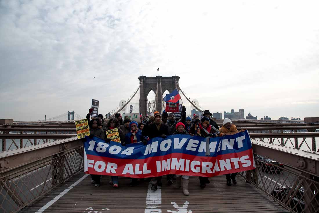 Haitian Community Marches Against Trump’s Racist Remarks [PHOTOS]