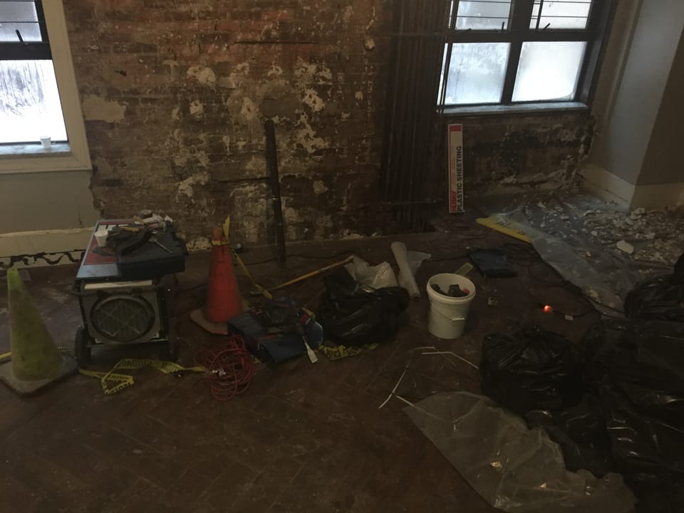 Neglected Pipes Caused the New Year’s Day Lobby Ceiling Collapse in Clinton Hill