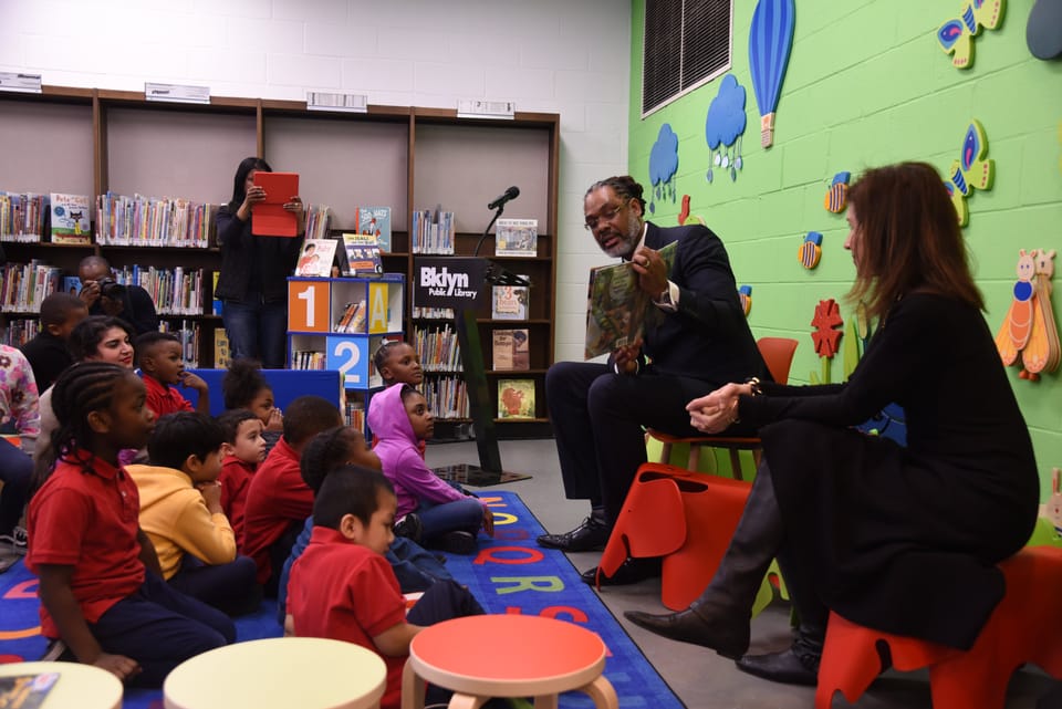 Marcy Library Reopens With Storytime in Bed-Stuy