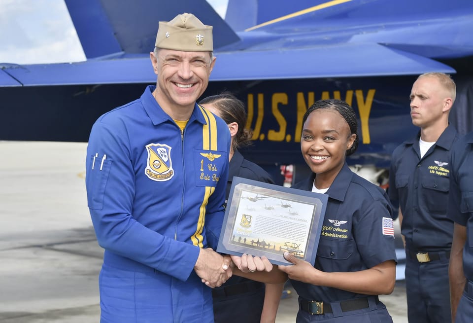 A Brooklynite From Flatbush, Now A Blue Angel