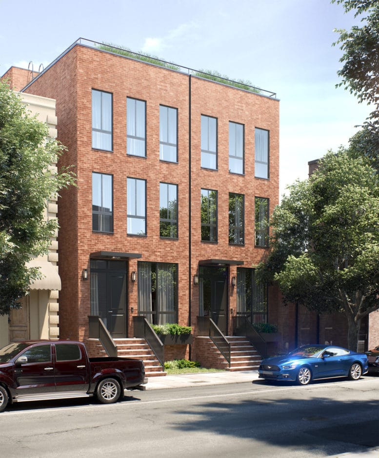 Renderings Available For New Greenpoint Townhouses