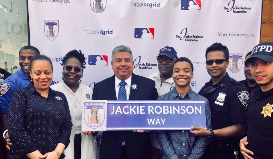 Bed-Stuy Block Co-Named Jackie Robinson Way