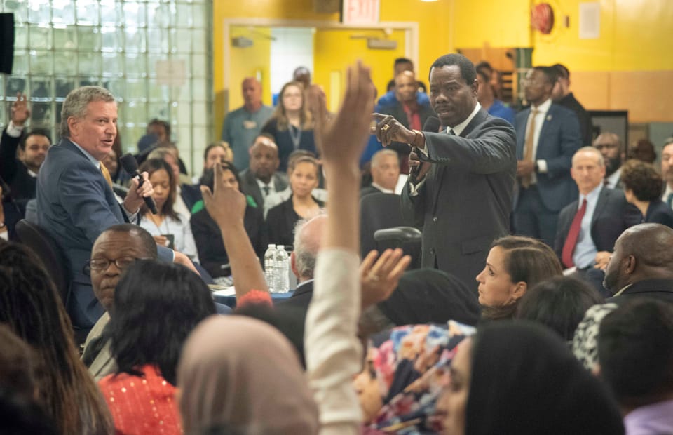 Flatbush Town Hall With Mayor de Blasio – all about housing and schools