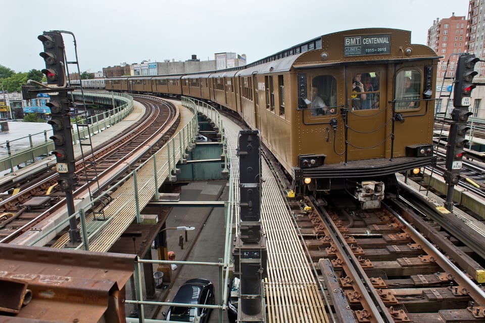 Ride Vintage Subway Trains in Brighton Beach This Weekend