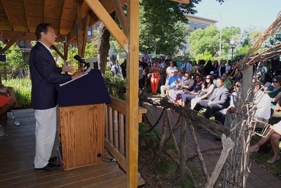 Cuomo Greens Community Gardens With State Cash