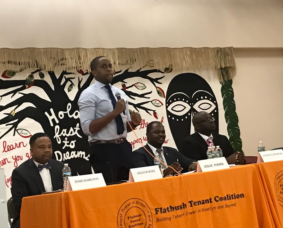 Hamilton, Myrie Talk Affordable Housing in Flatbush