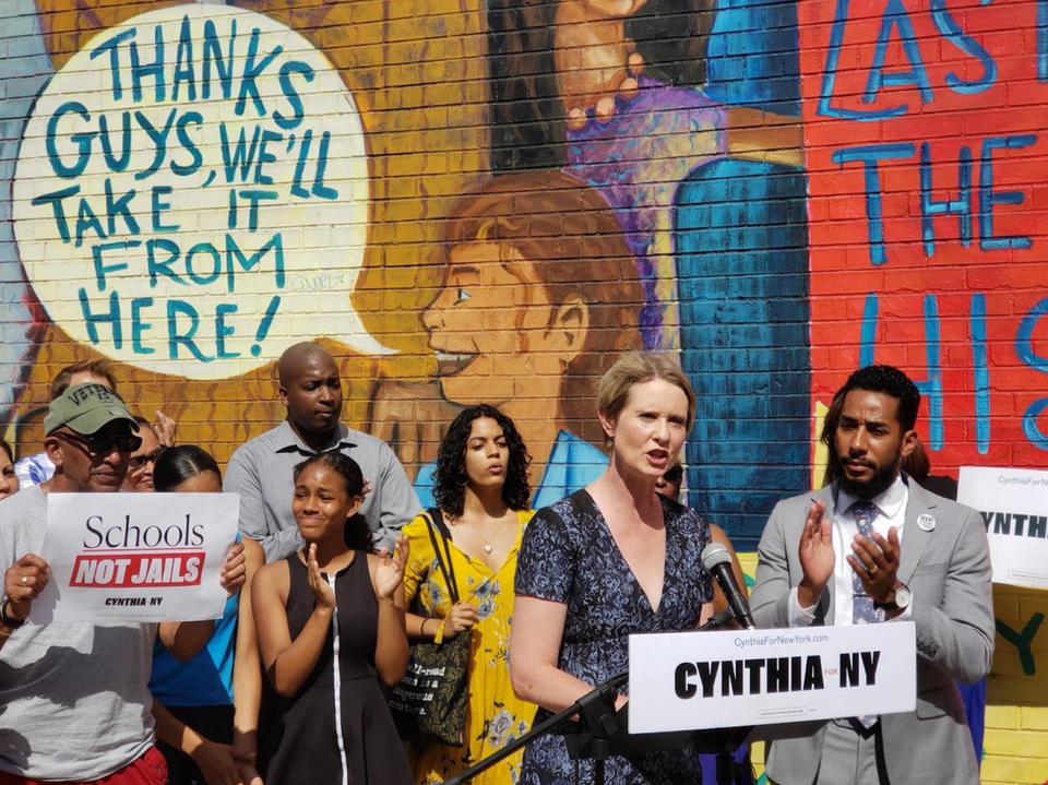 Antonio Reynoso Endorses Cynthia Nixon For Governor