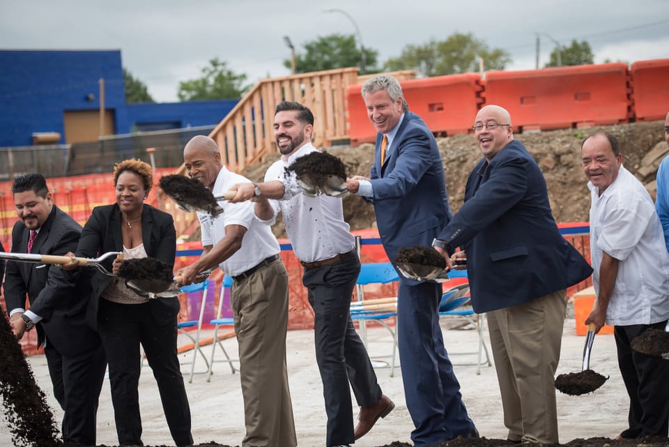 Councilmember Espinal, Mayor de Blasio Celebrate New Public School in East New York