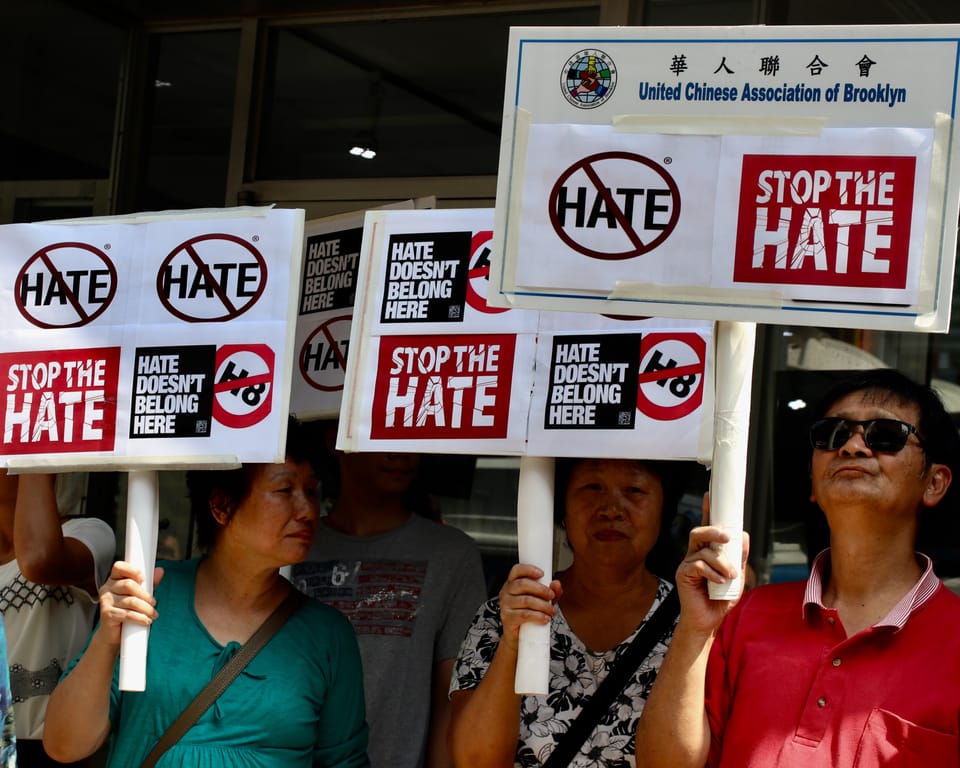 Bensonhurst Rallies Against Hateful Anti-Chinese Graffiti