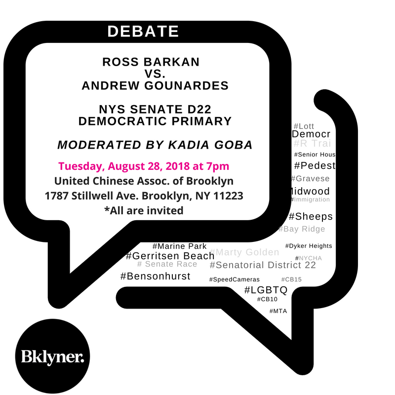 Come Hear Gounardes And Barkan Debate Tomorrow