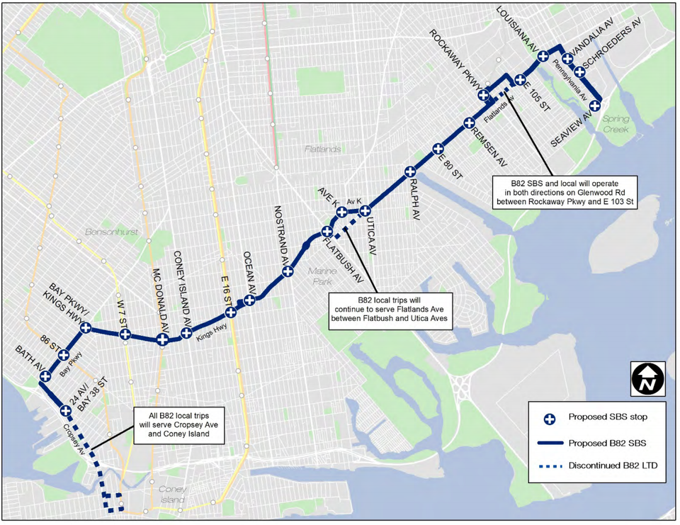 Select Bus Service B82 on Kings Highway Launches on Monday