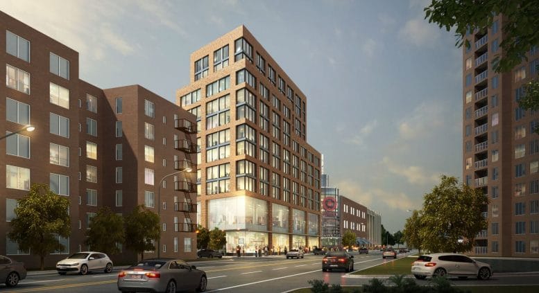 13-Story Development Will Replace Gas Station on Flatbush Avenue