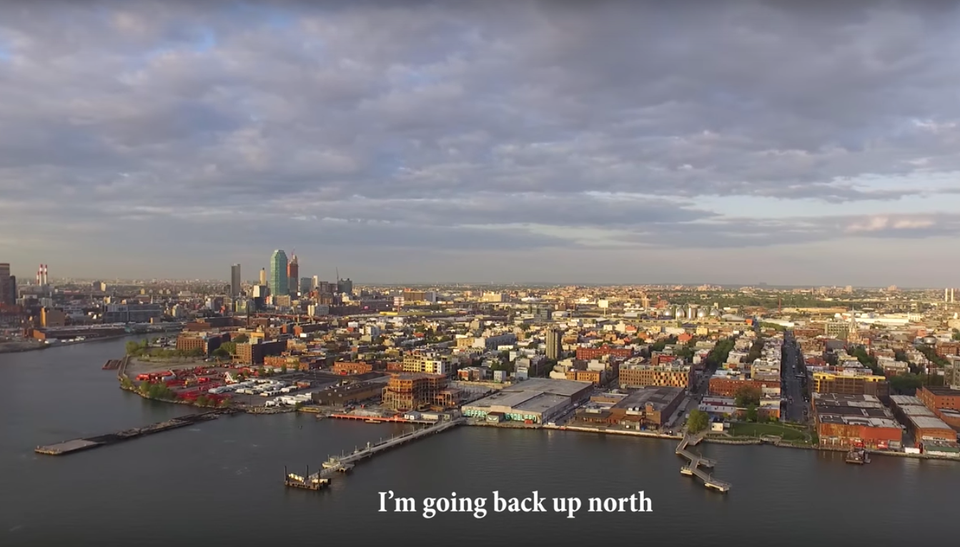 Flying High Over Greenpoint in a New Music Video