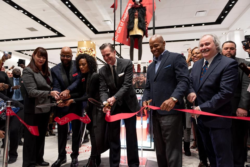 Newly Renovated Macy’s Opens Downtown