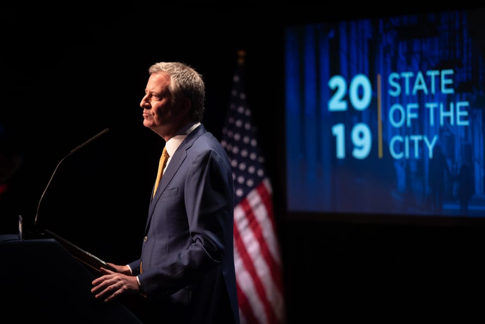 Mayor de Blasio’s Promises At The State of The City 2019