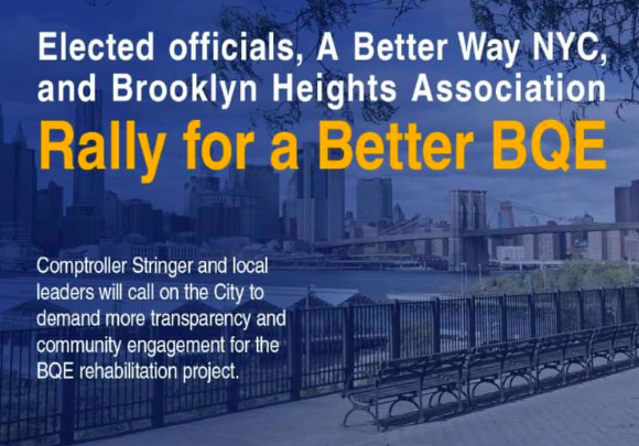 ‘Rally For A Better BQE’ Scheduled For Saturday, Jan. 12