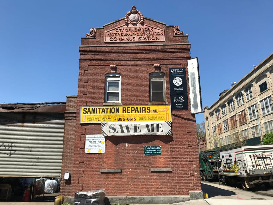 Sanitation Repairs Leaving Gowanus Station Building After 46 Years