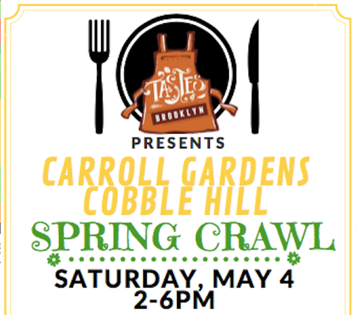 Save The Date: Carroll Gardens & Cobble Hill Restaurant Crawl, May 4