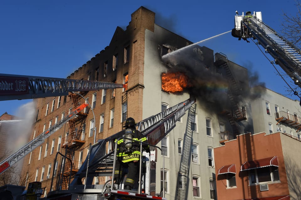 Sunset Park 6-alarm Fire Injures 23, More Than 100 Homeless (PHOTOS)