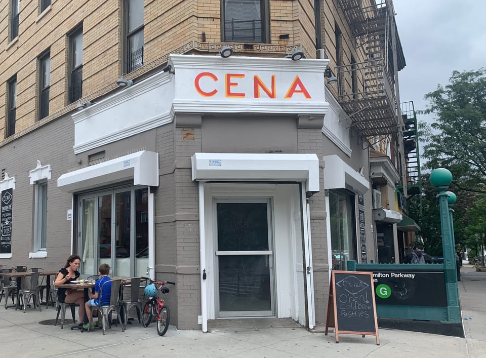 Cena Opens to Eager Crowds in Windsor Terrace