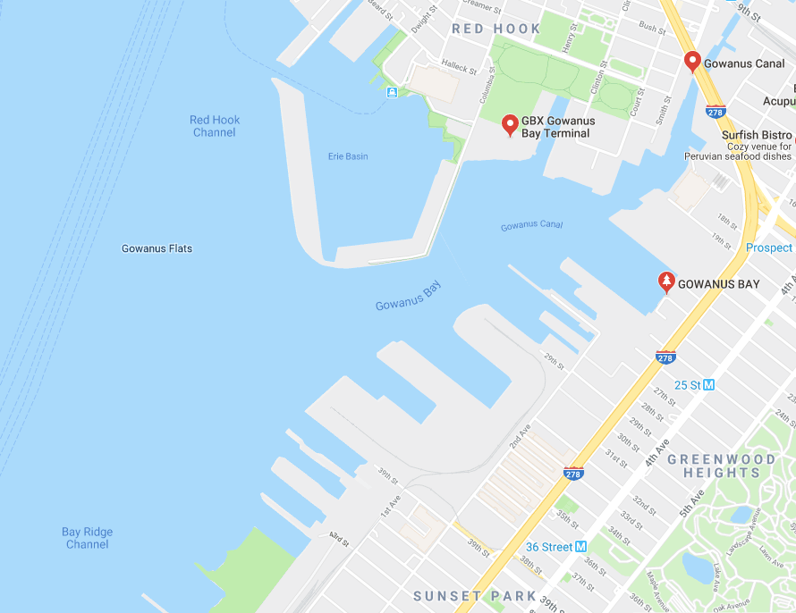 Man’s Body Discovered in Gowanus Bay Wednesday Morning