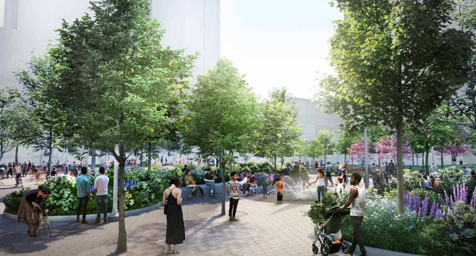 New Plans Revealed For Willoughby Square Park