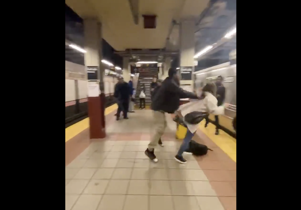 Angry, Random, Subway Attack Last Night At DeKalb Station