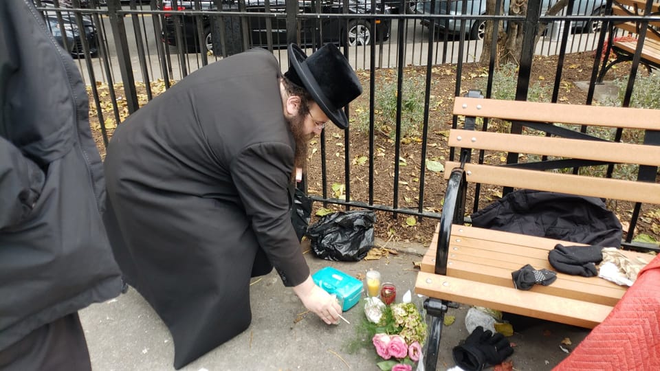 Homeless Man Dies Under A Red Blanket In Boro Park