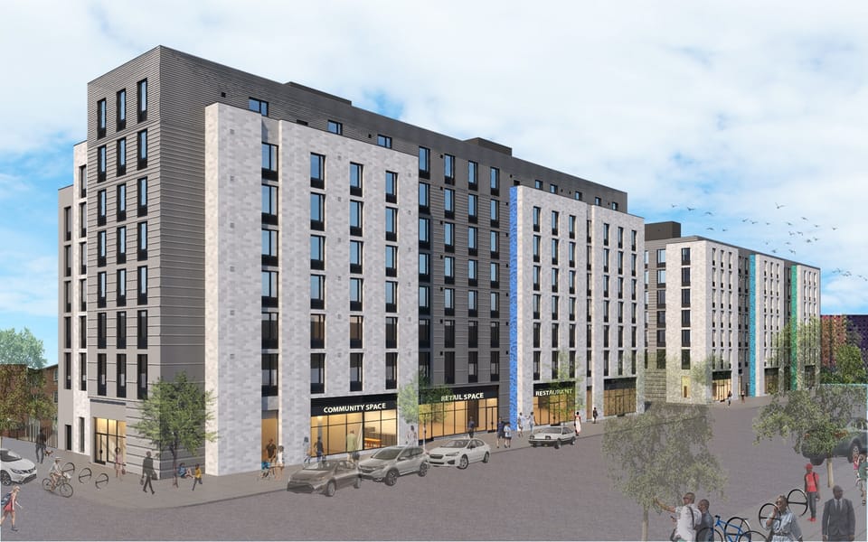 Three Large, New, 100% Affordable Buildings to Bring 348 Apartments to Brownsville