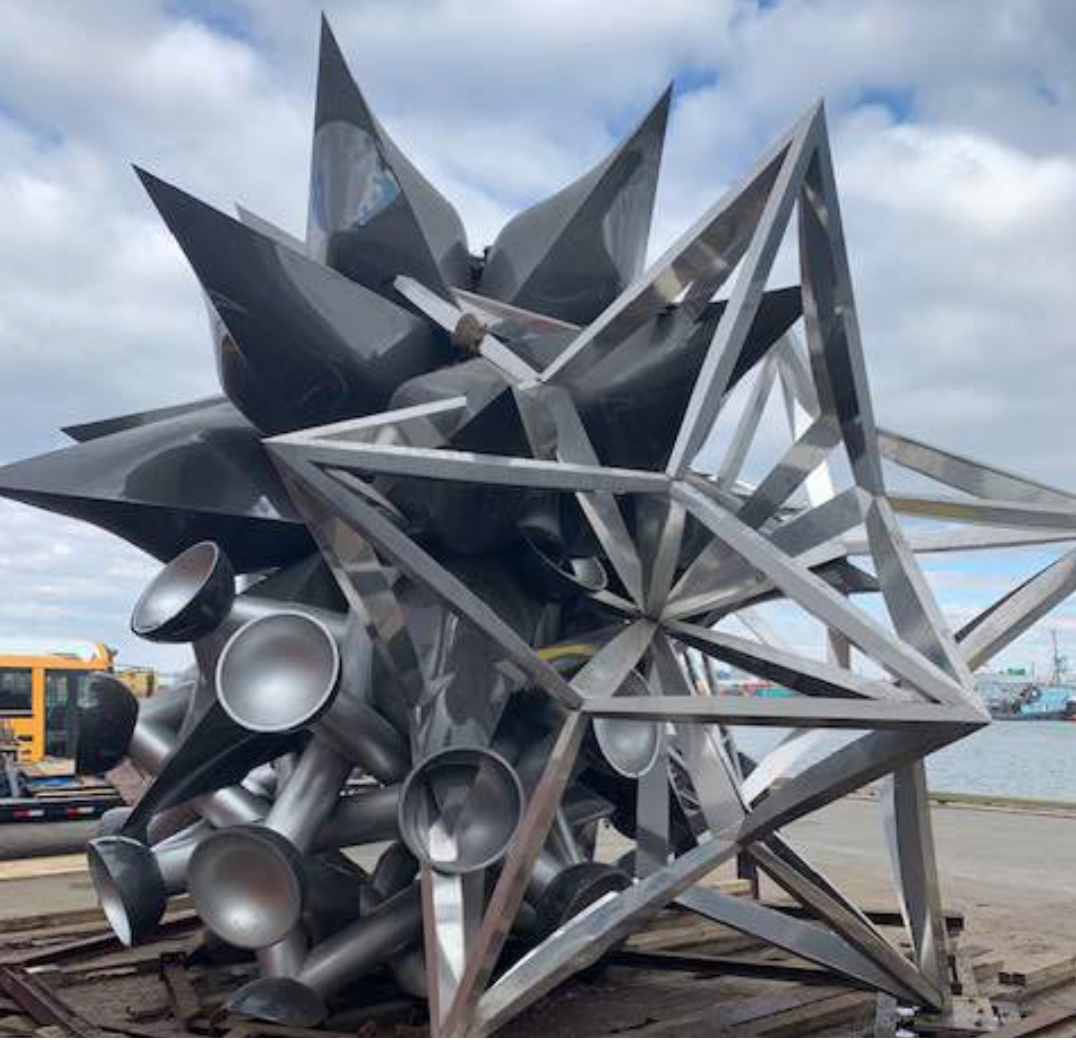 $1.65 Million Frank Stella Sculpture May Come to the New York Aquarium 