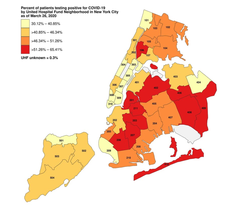 Data Shows Central, Southern Brooklyn Hard Hit By Coronavirus